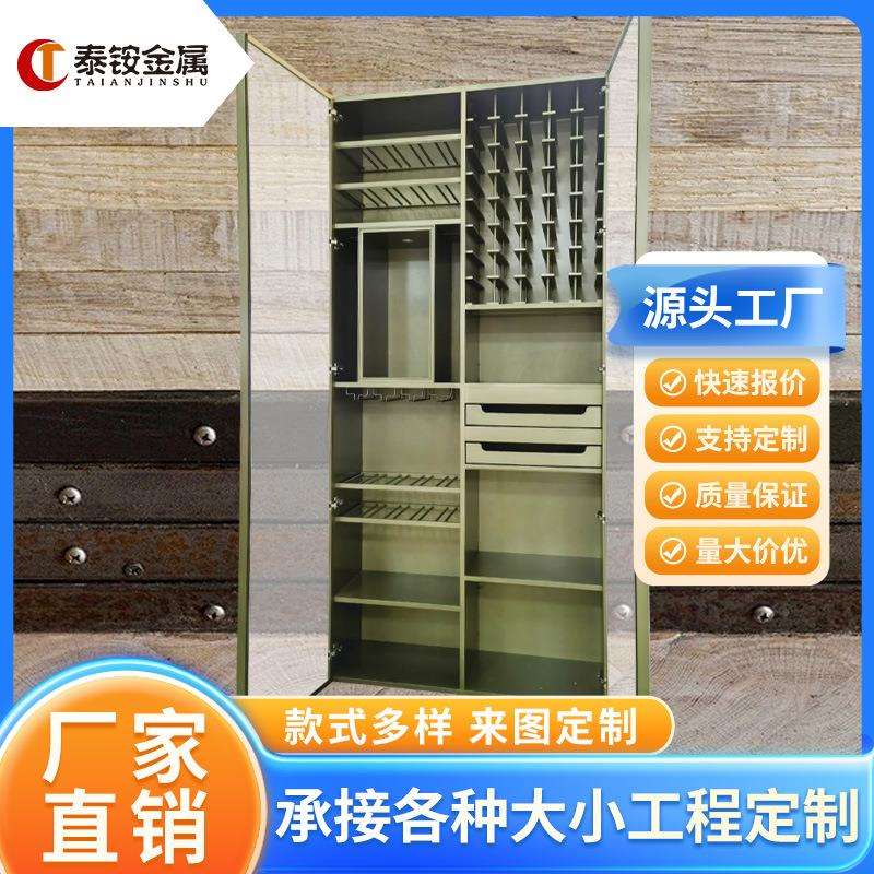 泰铵酒店大堂酒柜客厅书房恒温不锈钢装饰柜金属餐边柜可制定立柜