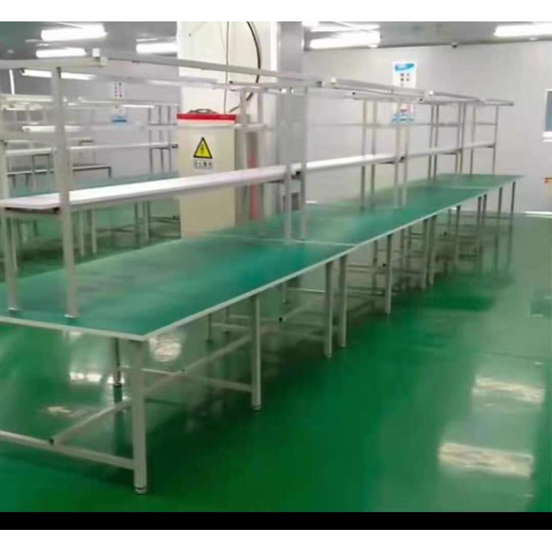 优质双层卡扣式承重防静电带灯工作台办公室流水线器械维修工作台