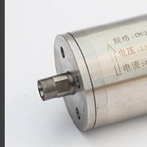 供应浩天直径62高速水冷40000转磨削打孔修边机械设备用主轴电机