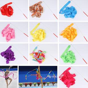 2 Meters 4M 6M Colorful Gym Ribbons Dance Ribbon Rhythmic Ar