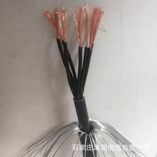 MKVVP 16*1.5矿用屏蔽控制电缆MKVV22阻燃铠装电缆线