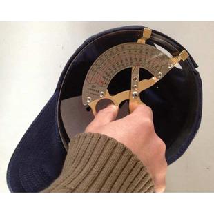 厂家直销生产铜量帽尺保修一年量帽围尺寸内径尺量帽器