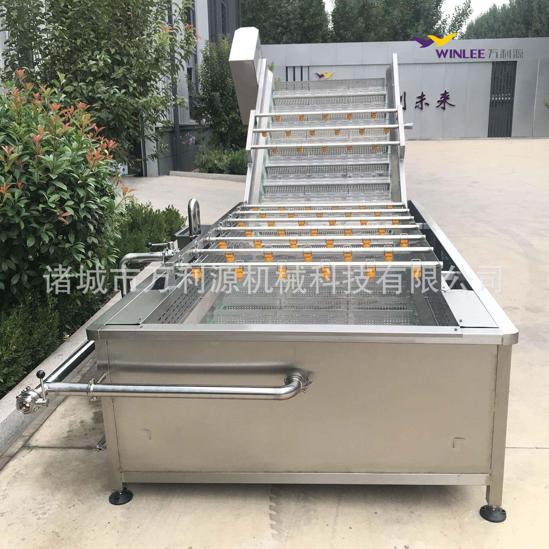 果蔬气泡清洗设备多功能清洗机脱盐机米线超声波去污清洗