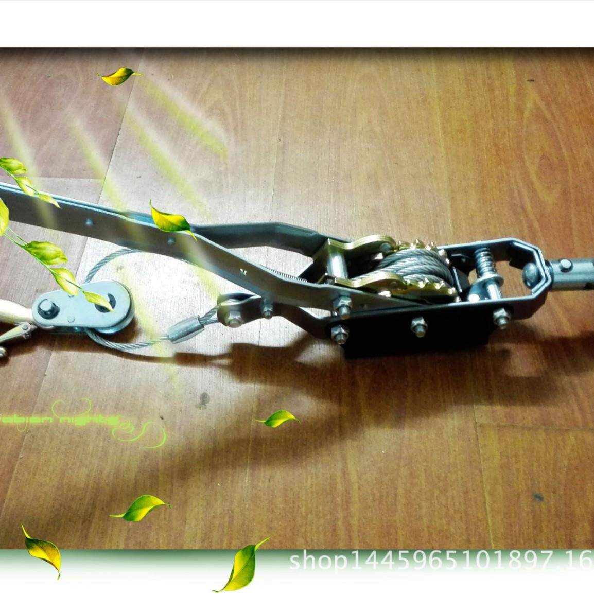 厂家直销 紧线器 4T双齿双钩钢丝绳拉紧器,汽车货物手动拉紧器