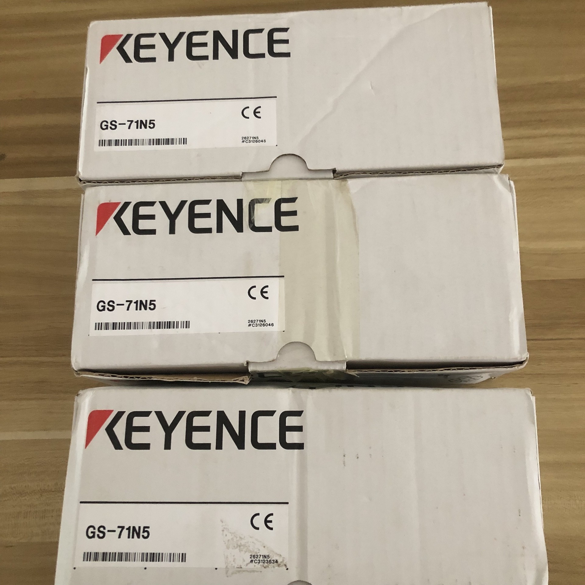 全新包装日本基恩士安全门锁GS-71N5三码合一！实物图！数