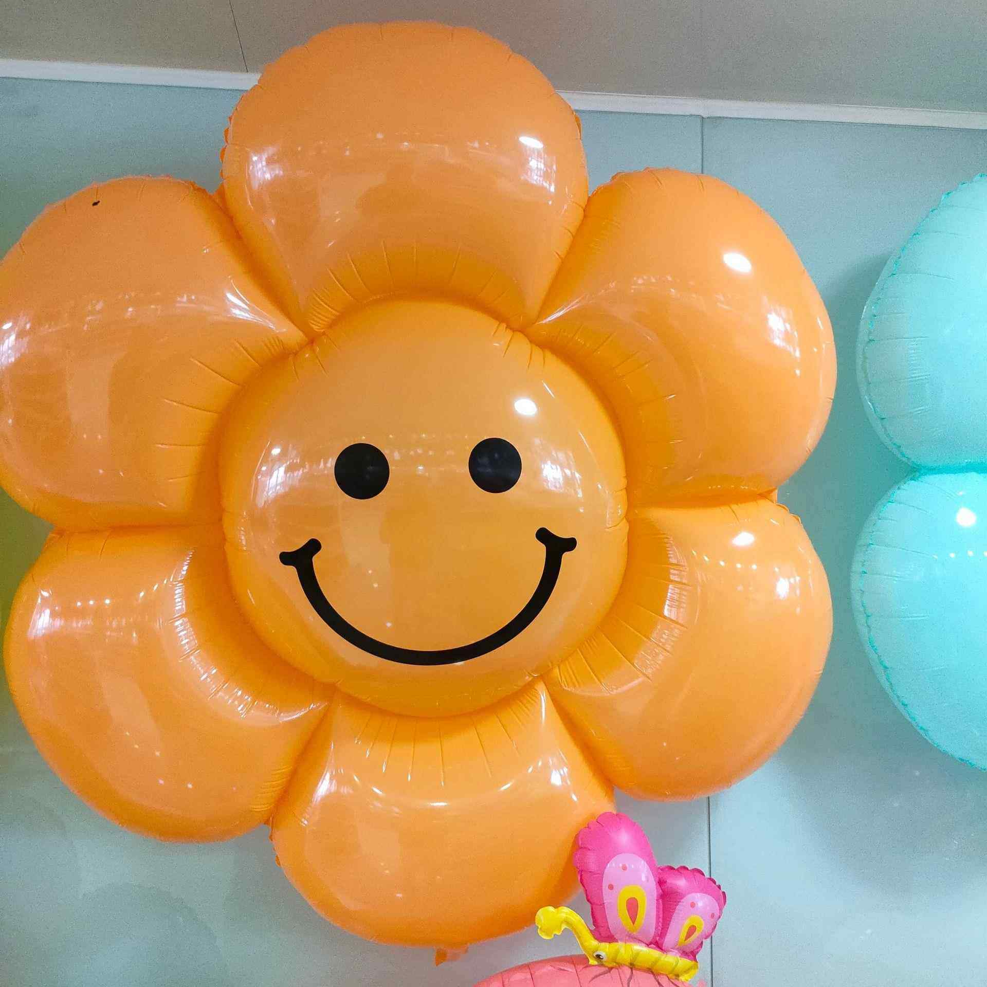 新款飘空气球卡通升空球大花飞天球公园地摊街边球铝膜卡通球大花,节庆用品/礼品,气球,淘宝优惠券,粉丝福利购,淘宝优惠卷