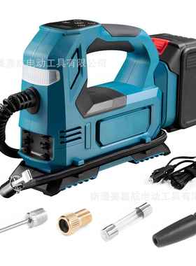 跨境代替牧充田款车载多功能气泵54330数显汽用吹车尘充机打气泵