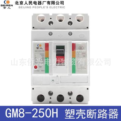 北京人民GM8-250H/3TMD 160A200A250A塑壳断路器 SECURELUC