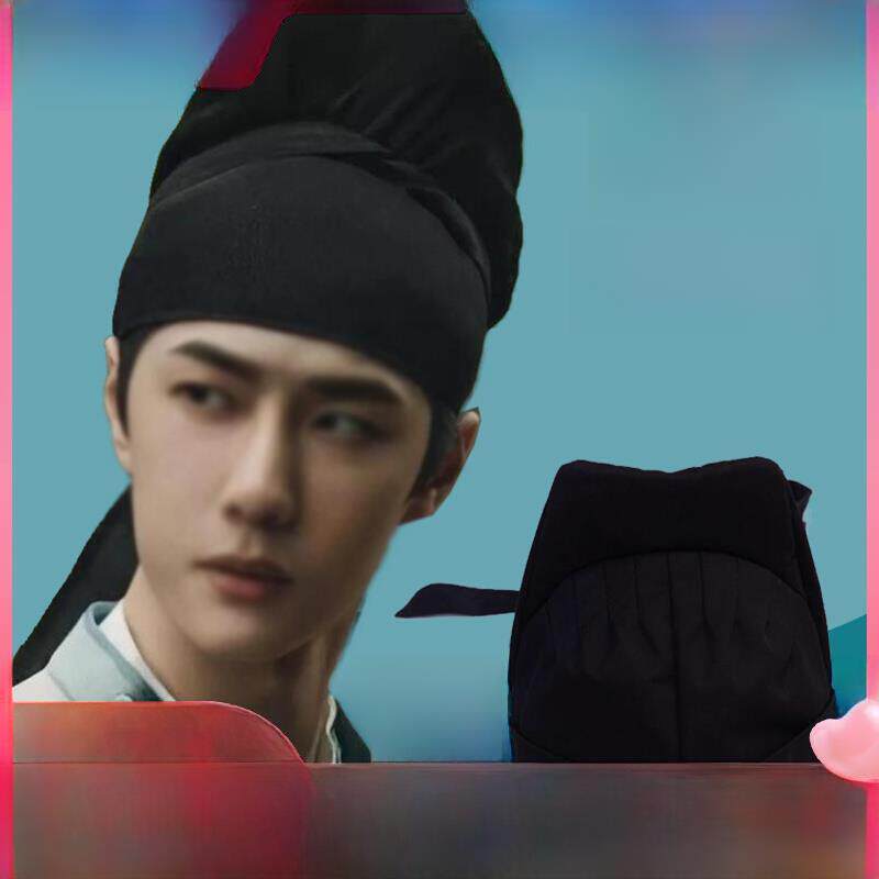 采购产品汉代男帽,圆颈长袍,软头巾帽,唐制头巾,儿童成人服装