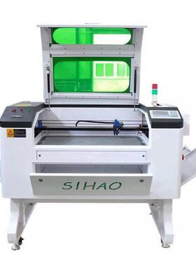 CO27050非金属激光雕刻机皮革布料竹木制品PVC图文镂空雕刻切割机