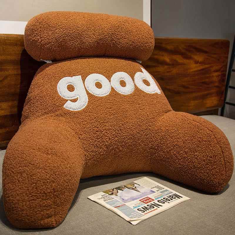 高档靠枕床看头靠腰垫软包靠背垫上书护腰枕头办公室座椅床垫抱枕