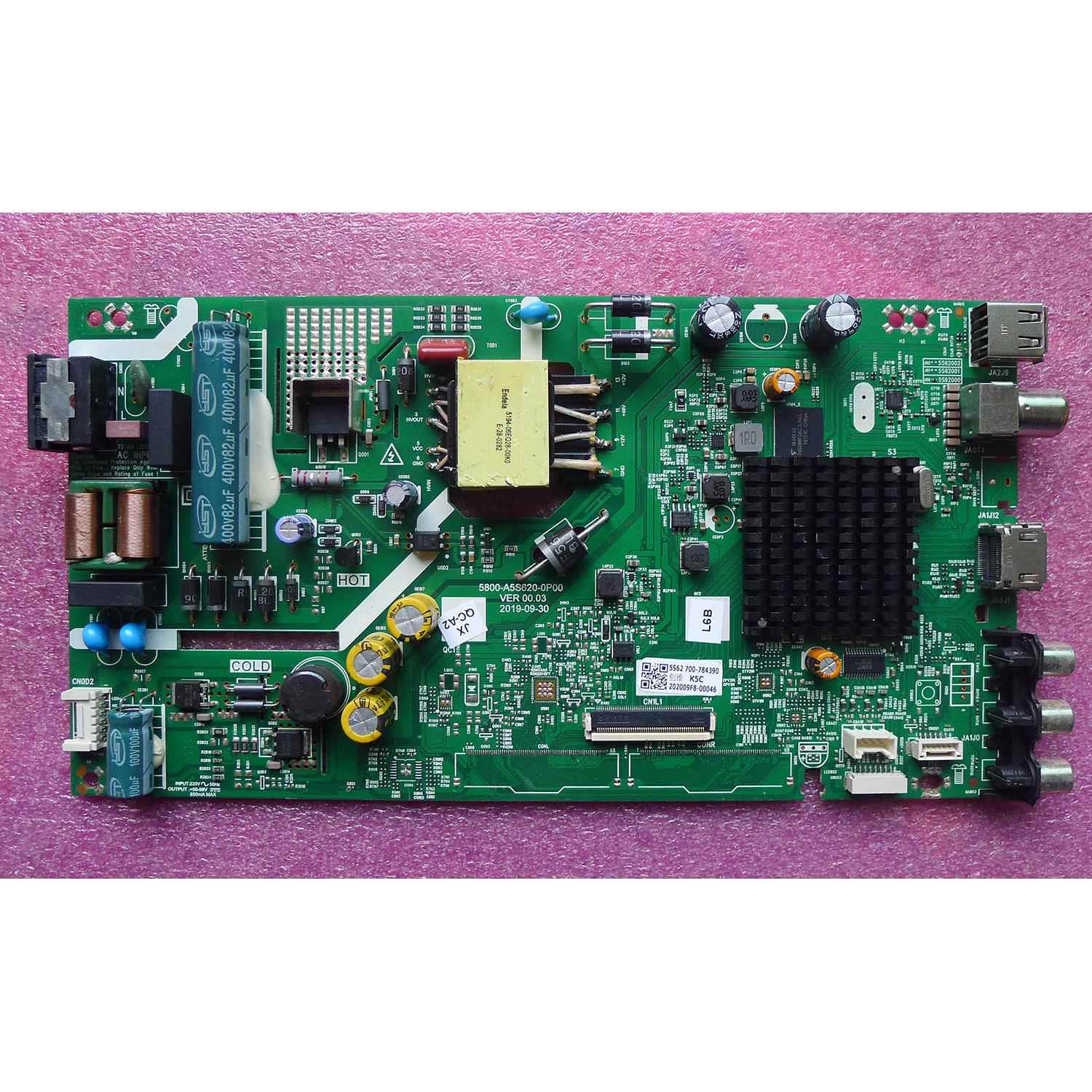 原装创维40K5D 40X8液晶主板5800-A5S620-0P10 2P00屏SDL400FY
