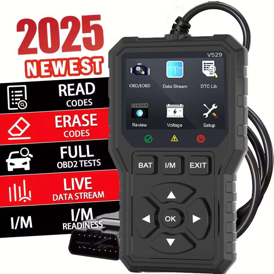 OBD2汽车发动机故障代码读取器诊断仪扫描和清除错误代码