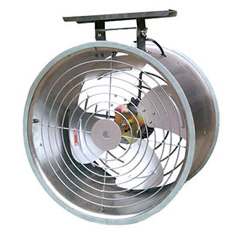 不锈钢环流风机排烟厂房温室养殖场通风机管道式大功率轴流风机