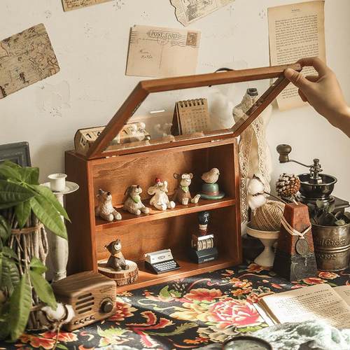 展示柜化妆品桌面杯子收纳首饰盒