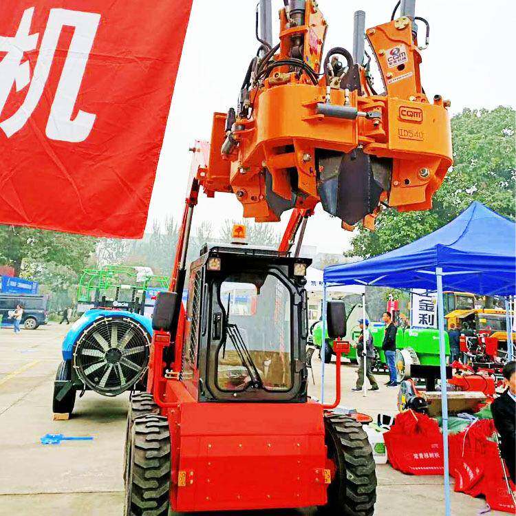 常青大型全自动挖树神器苗圃园林带土球液压挖树机多型号移树机