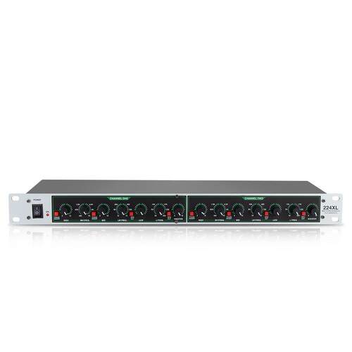 专业四分频电子分频器224XL舞台低噪音增益效果调音器电子分频器
