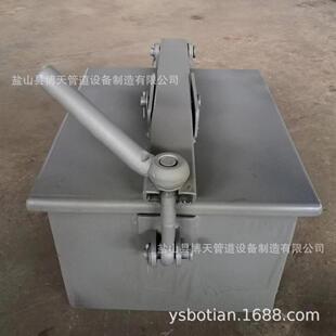 不锈钢方形检查门 带视镜快开矩形人孔门博天供应全国发货法兰