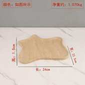 北欧客厅托盘装 饰创意酒店餐厅卧室不规则摆件石 饰品洞玄关家居装