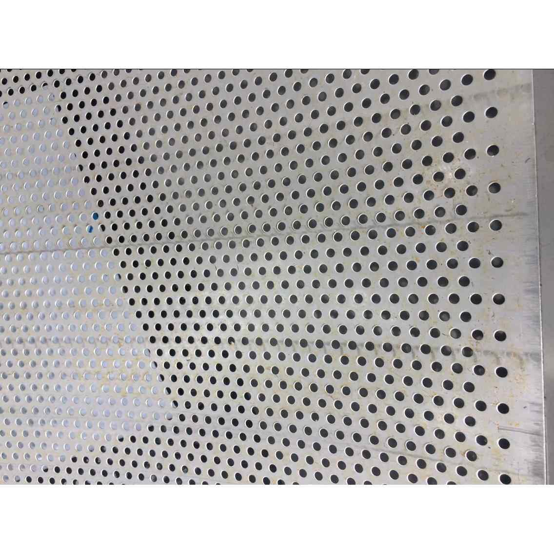 304不锈钢冲孔网板冲孔板圆孔穿孔粉碎机筛片现货切割定制