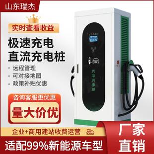 新能源汽车充电桩120KW直流双枪通用9孔快充60 240kw商用 160