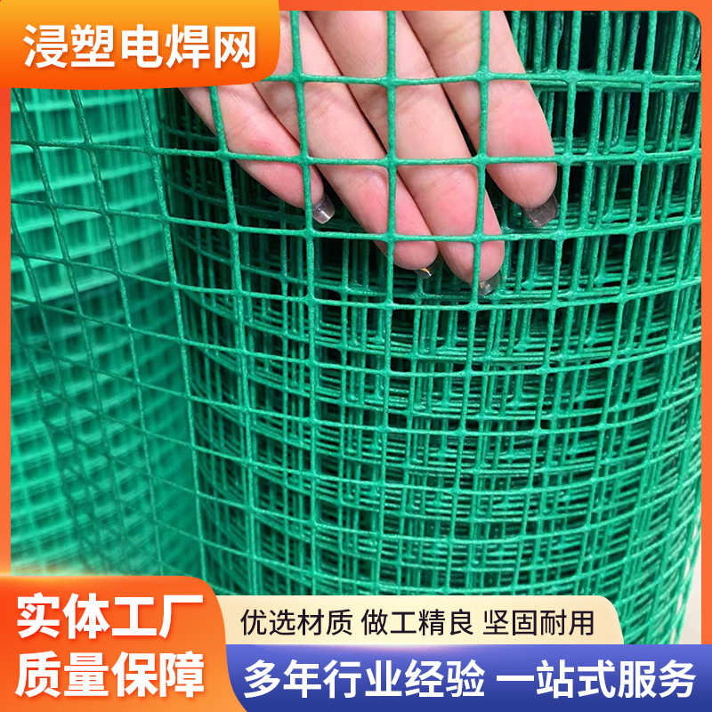 热镀锌电焊网内墙挂网防裂粉墙网外墙保温钢丝网养殖圈地浸塑网