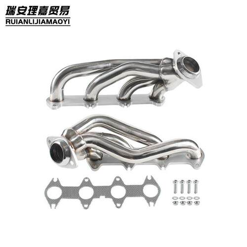 工厂直销不锈钢排气歧管套件适用于FordF1505.4LV804-10年