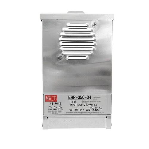 LED照明开关电半灌胶ERP-350/400W-12V33A防雨变压器 直流12/24V