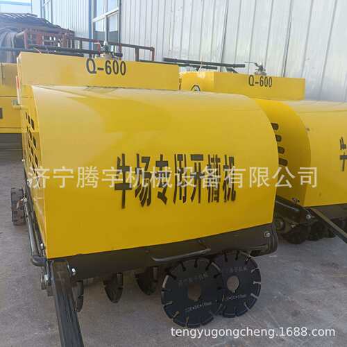 TY牧W-600K小型畜场路面刻纹牧机 奶牛场917地面开槽机 场地面刻