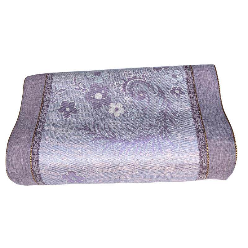 沁尔心冰丝波浪记忆枕乳胶枕枕套50*30（10-7）CM