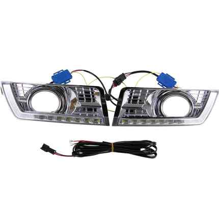 适用于2010-2015年凯迪拉克SRX单色LED日间行车灯专车专用