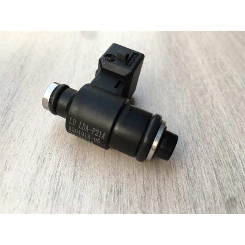适用西藏新珠峰踏板摩托车喷油嘴 ZF110 125 喉管连接器 喷嘴 盖