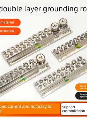 Jdg接地排端子座A/B/C-1/2/3/4/5/6/7/8/9/10配电箱柜铜排