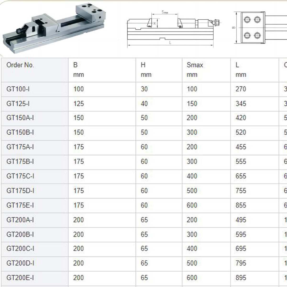 精密组合平口钳铣床cnc加工中心用6寸8寸台虎钳modular vise