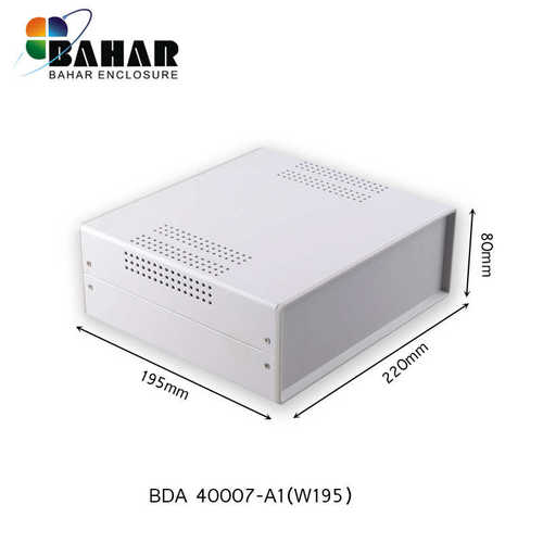 塑料w195外面板金属体铁-)盒壳体(diy巴哈尔电源设备机箱bda40007