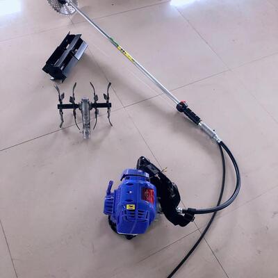 果园小型松土耕地机 四冲程背负式割草机 水旱俩用打田机 翻地机