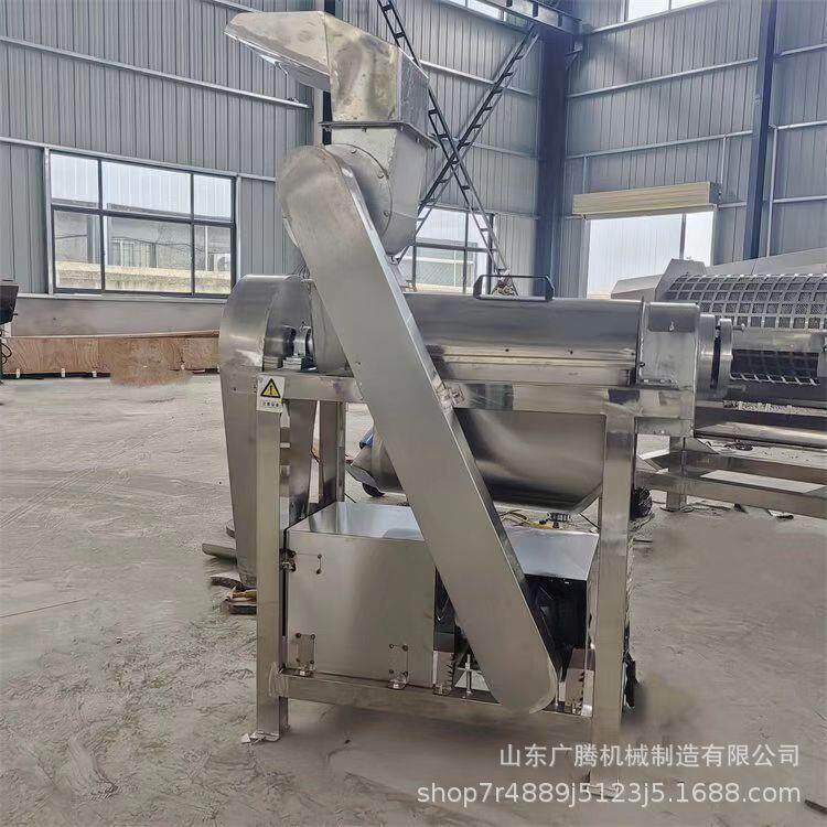 秋葵商用榨汁机螺旋不锈钢果蔬打汁机番茄巴乐果茭瓜榨汁设备