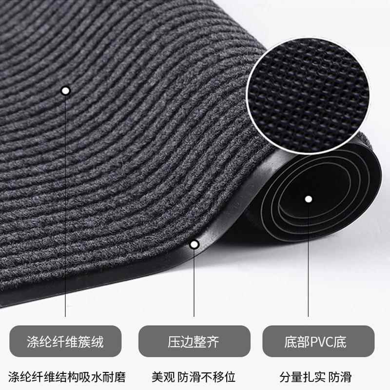 场2465465门口酒店大厅防滑迎地宾地毯走廊过道吸商水垫商垫用门