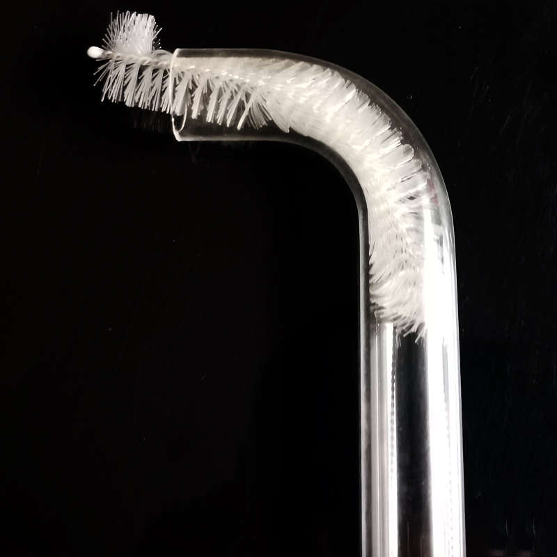精品U型管刷子 90度直角刷 清洁刷加长毛刷鱼缸刷上水管 水杯吸管