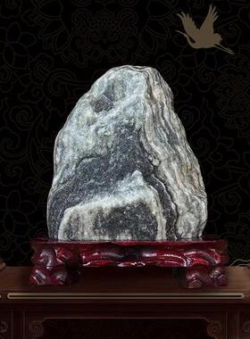 石头摆件客厅靠山石办公室敢当室内天然泰山石补角原石泰山石阳石