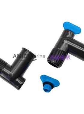 2pcs 适用MerCruiser排气歧管90度配件排放塞弯头22-862210A01