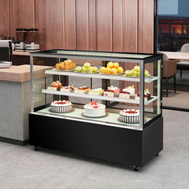 蛋糕展示柜商用奶茶店水果保鲜柜，风冷西点展示柜小型甜品冷藏冰柜