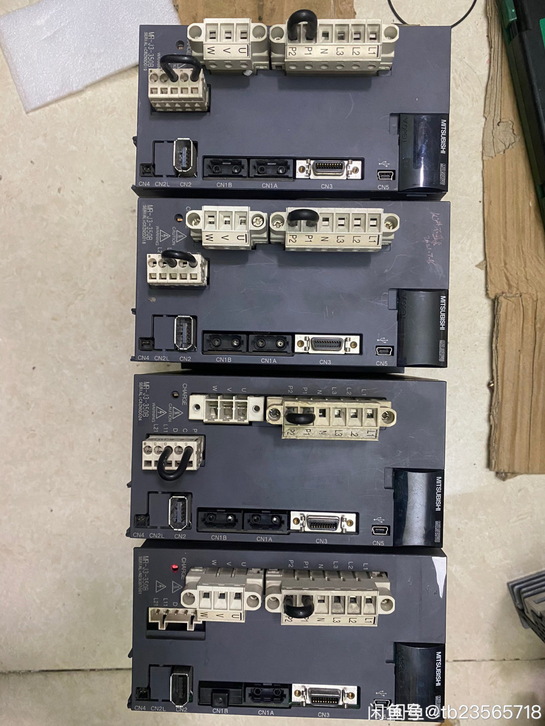 三菱 伺服 驱动器 MR-J3-200B A，350B。原装