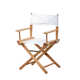 JGP1实木折叠导演椅户外帆布靠背休闲露营椅吧台椅摄影椅子化妆高