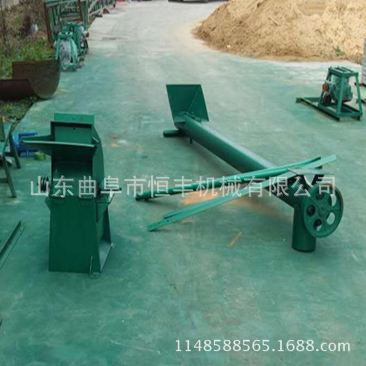 绞龙螺旋上料提升机 化工厂用螺旋上料提升机 螺旋提升机