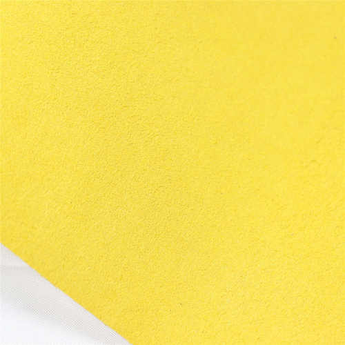 1.4mm烫银绒面超纤 功夫鞋太极拳练功鞋用绒面革吸汗透气超纤皮革