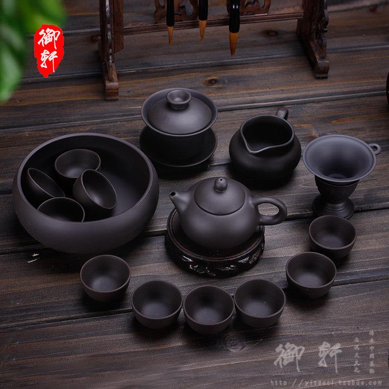 正品紫砂茶具套装陶瓷功夫茶具紫砂壶茶壶茶杯茶艺小家用茶道特价