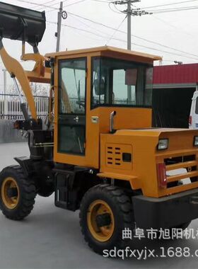 农用小型轮式装载机 910柴油四驱铲土机 工地工程四轮小铲车