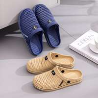Anti-slip and anti-drop slippers, crocs for men, soft-soled summer outerwear, flip-flops, specially designed for fathers and the elderly thumbnail 6