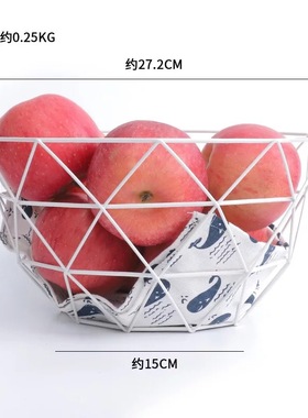 ins北欧铁艺水果糖果装饰摆件